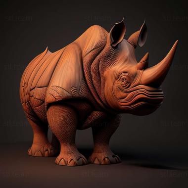 3D модель Rhinocyllini (STL)